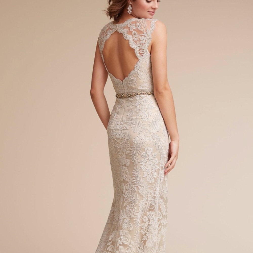 BHLDN - April Gown - Tadashi Shoji Size 0
